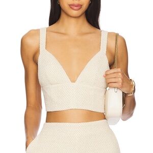 L’AGENCE Castalia Knit Bra Top